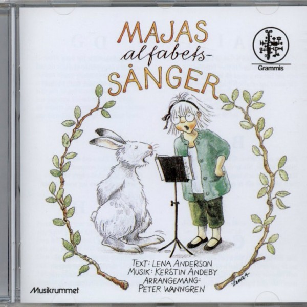 Majas Alfabetssånger – CD