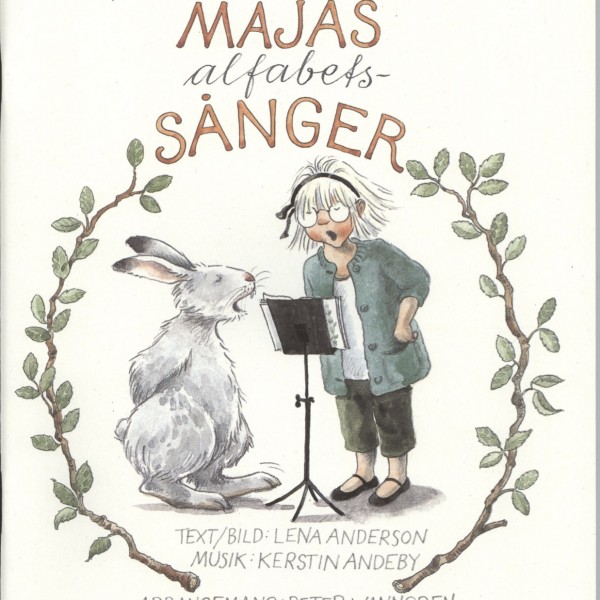 Majas Alfabetssånger – Pianoboken